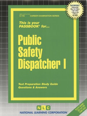 cover image of Public Safety Dispatcher I